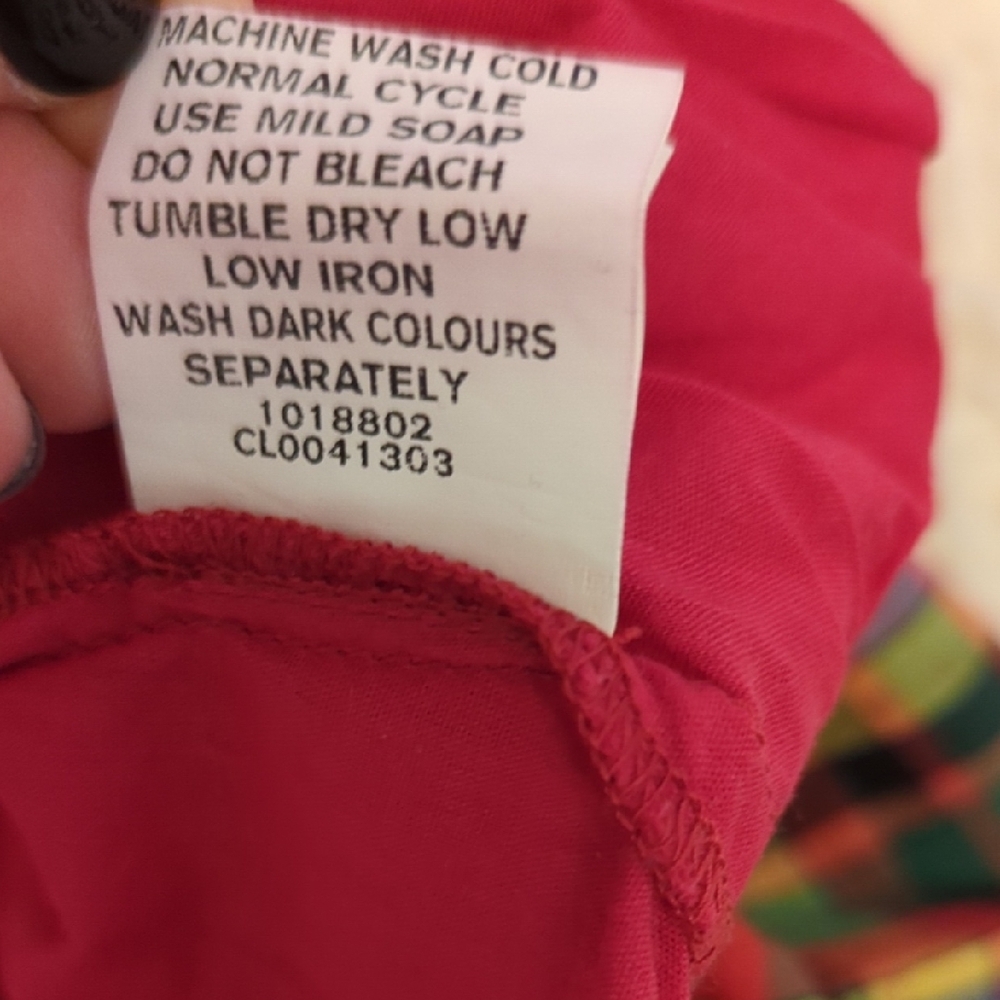 eShakti Multicolor Plaid Dress Size Small - Picture 10 of 16